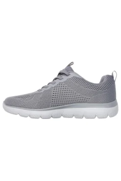 Sneakers grigie in mesh con Memory Foam Skechers Summits Eckler