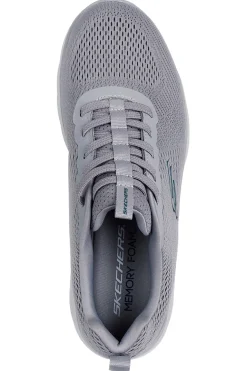 Sneakers grigie in mesh con Memory Foam Skechers Summits Eckler
