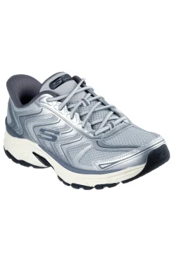 Sneakers grigie in mesh con Memory Foam Skechers Stamina Sport