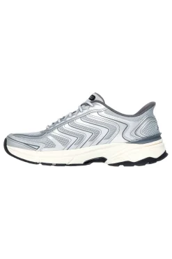 Sneakers grigie in mesh con Memory Foam Skechers Stamina Sport