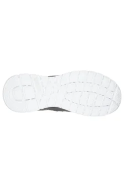 Sneakers grigie in pelle e mesh con soletta memory foam Skechers Burns Agoura da Uomo