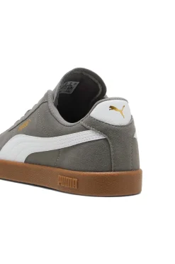 Sneakers Grigie in Pelle Puma Club II