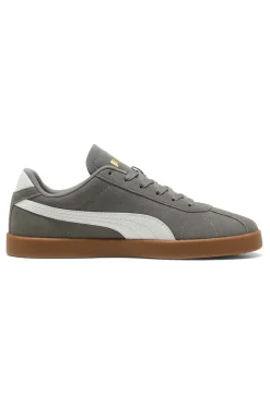 Sneakers Grigie in Pelle Puma Club II