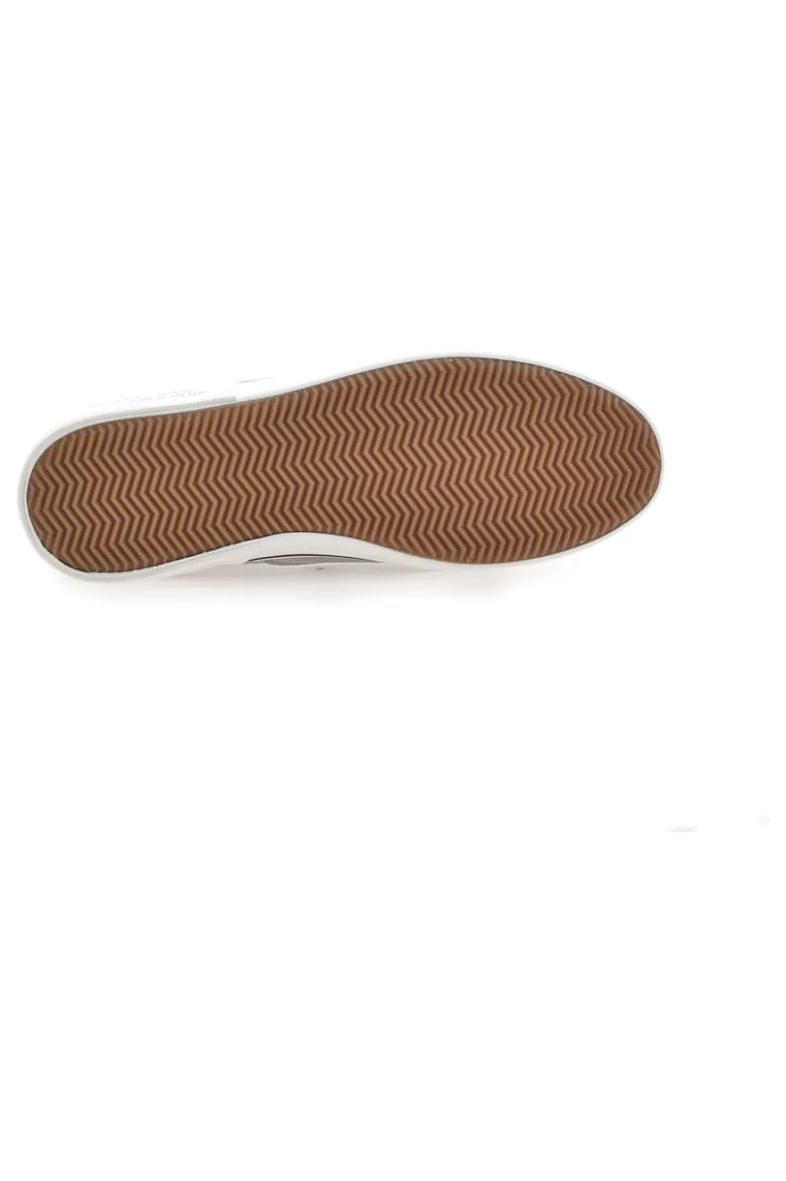 Sneakers grigie in tela con dettagli a contrasto BEVERLY HILLS POLO BATH CVS
