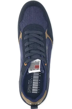 Sneakers grigie in tessuto con punta a contrasto Cotton Belt Hook CVS