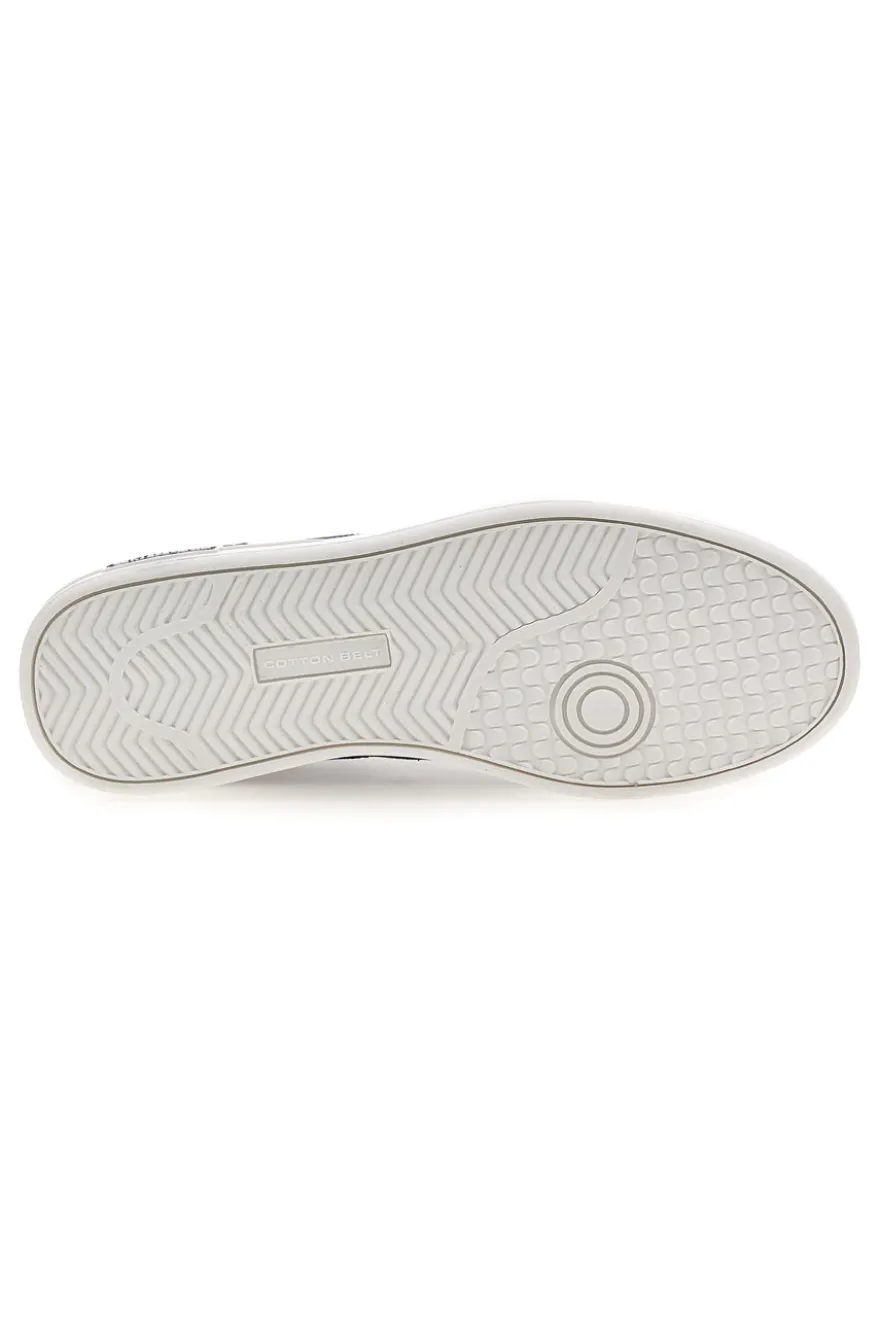Sneakers grigie in tessuto con punta a contrasto Cotton Belt Hook CVS