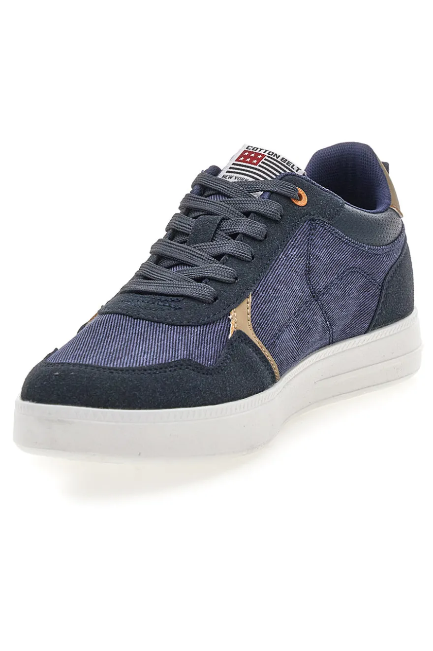 Sneakers grigie in tessuto con punta a contrasto Cotton Belt Hook CVS