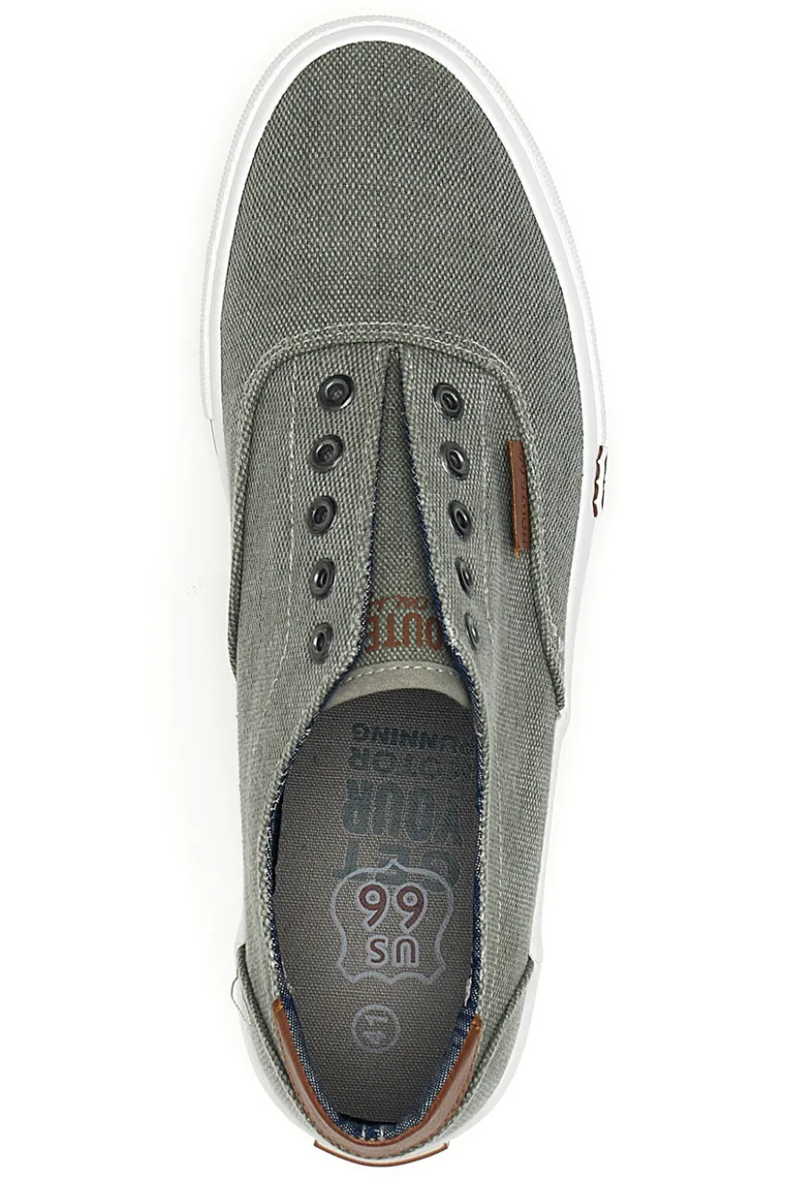 Sneakers grigie lacci Route 66 RO91414