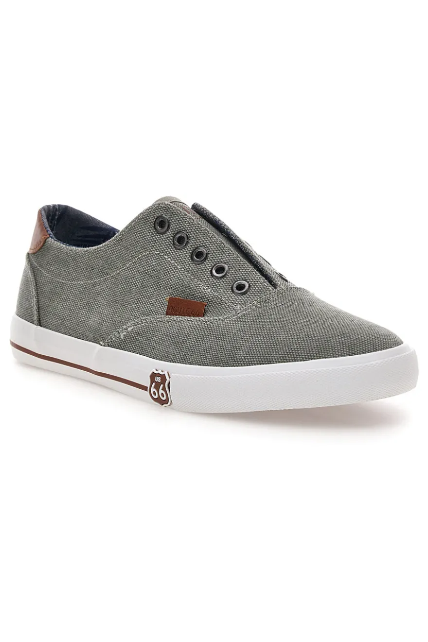 Sneakers grigie lacci Route 66 RO91414
