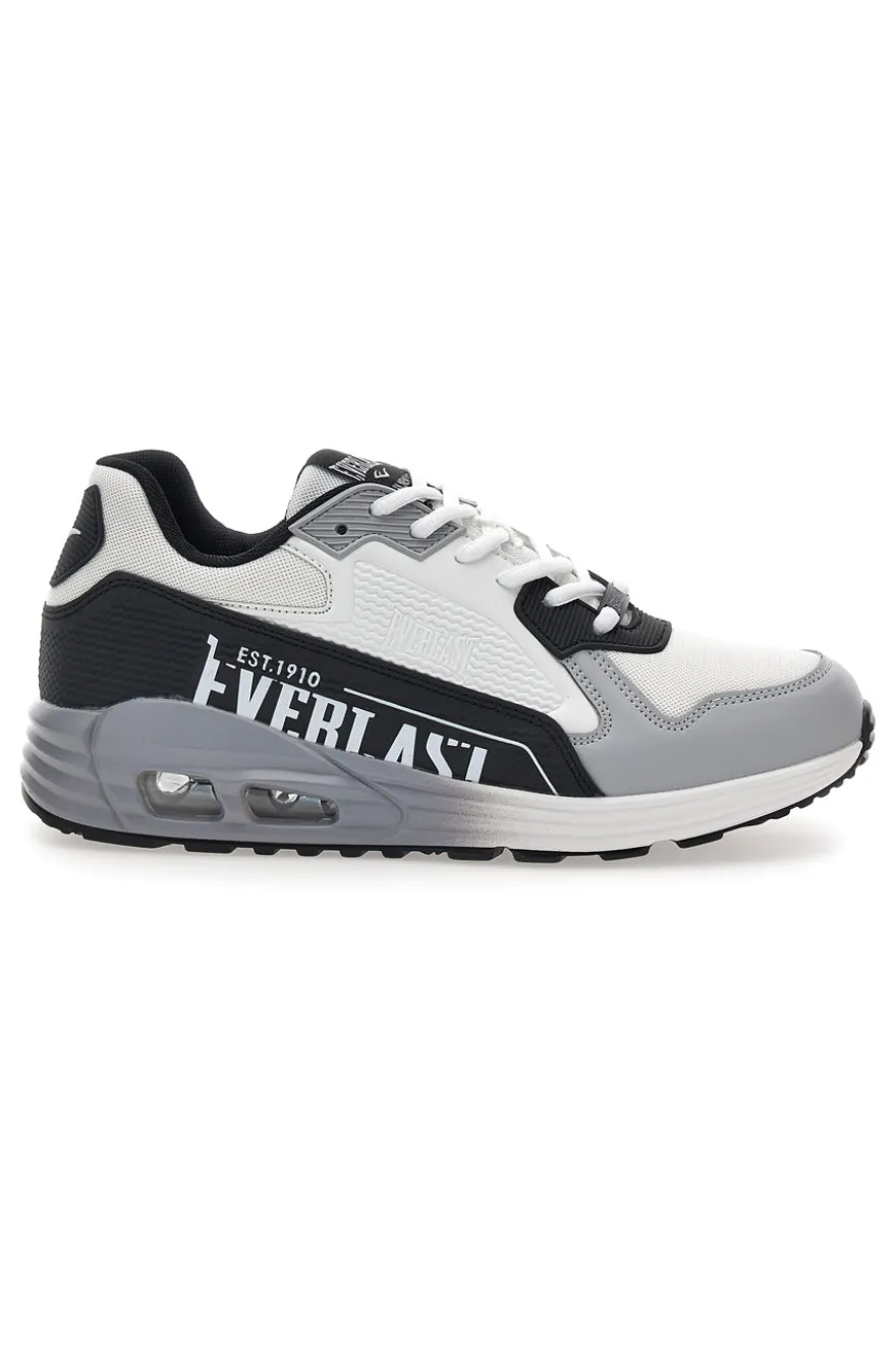 Sneakers grigie nere e bianche Everlast Ev810sp