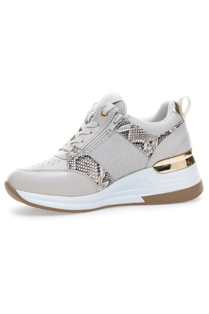 Sneakers Grigie Platform Energy 51