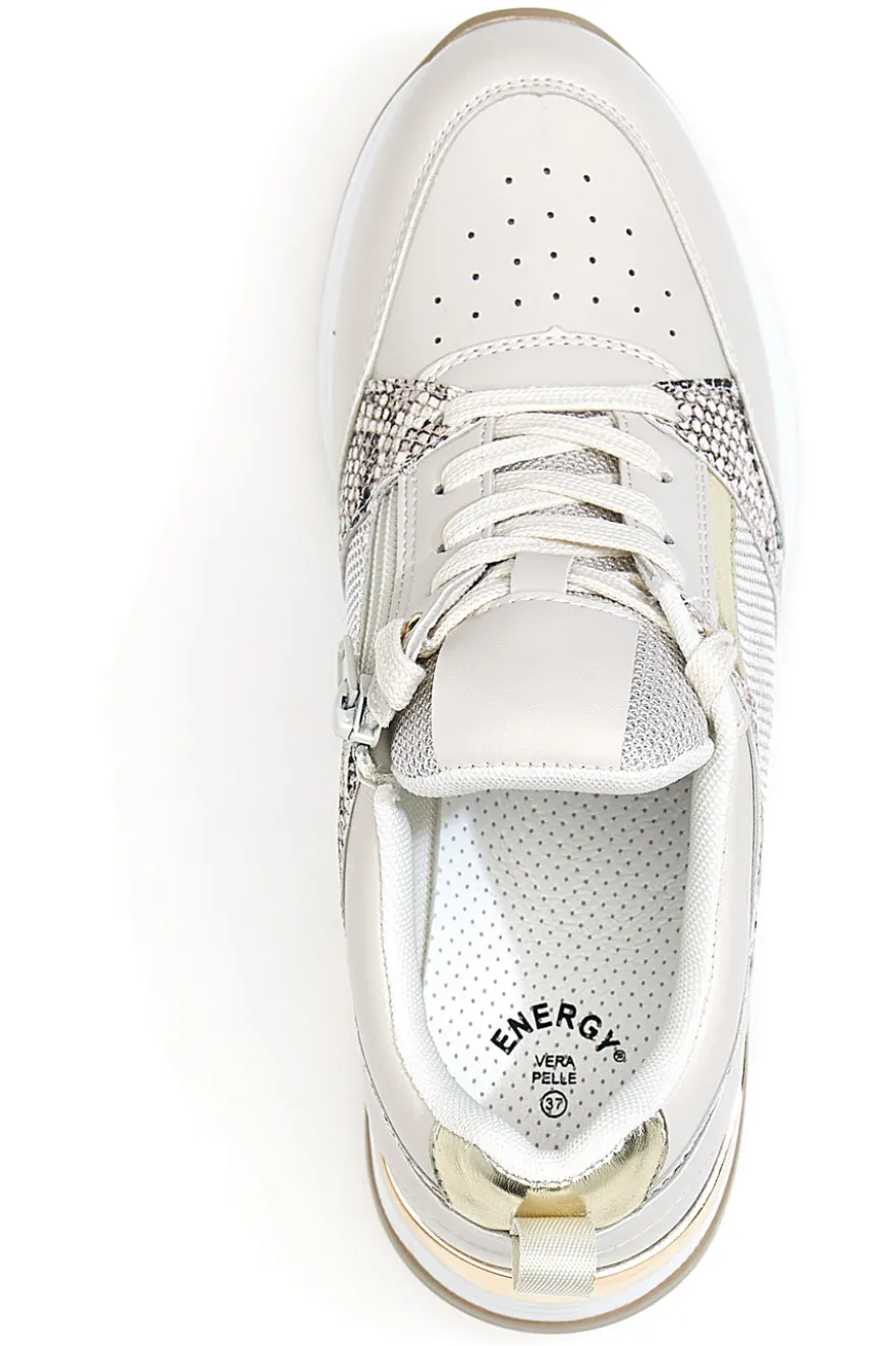 Sneakers Grigie Platform Energy 51