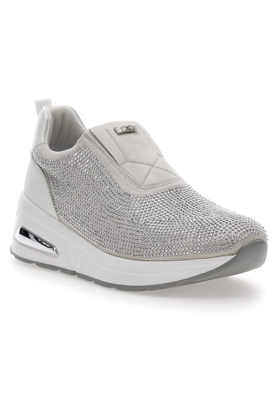 Sneakers Grigie Platform Inblu 369 IN
