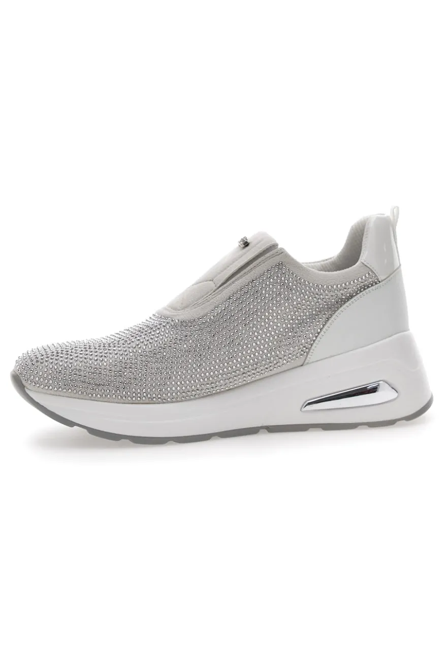Sneakers Grigie Platform Inblu 369 IN