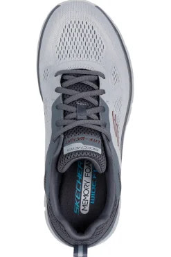 Sneakers Grigie Skechers Track Broader