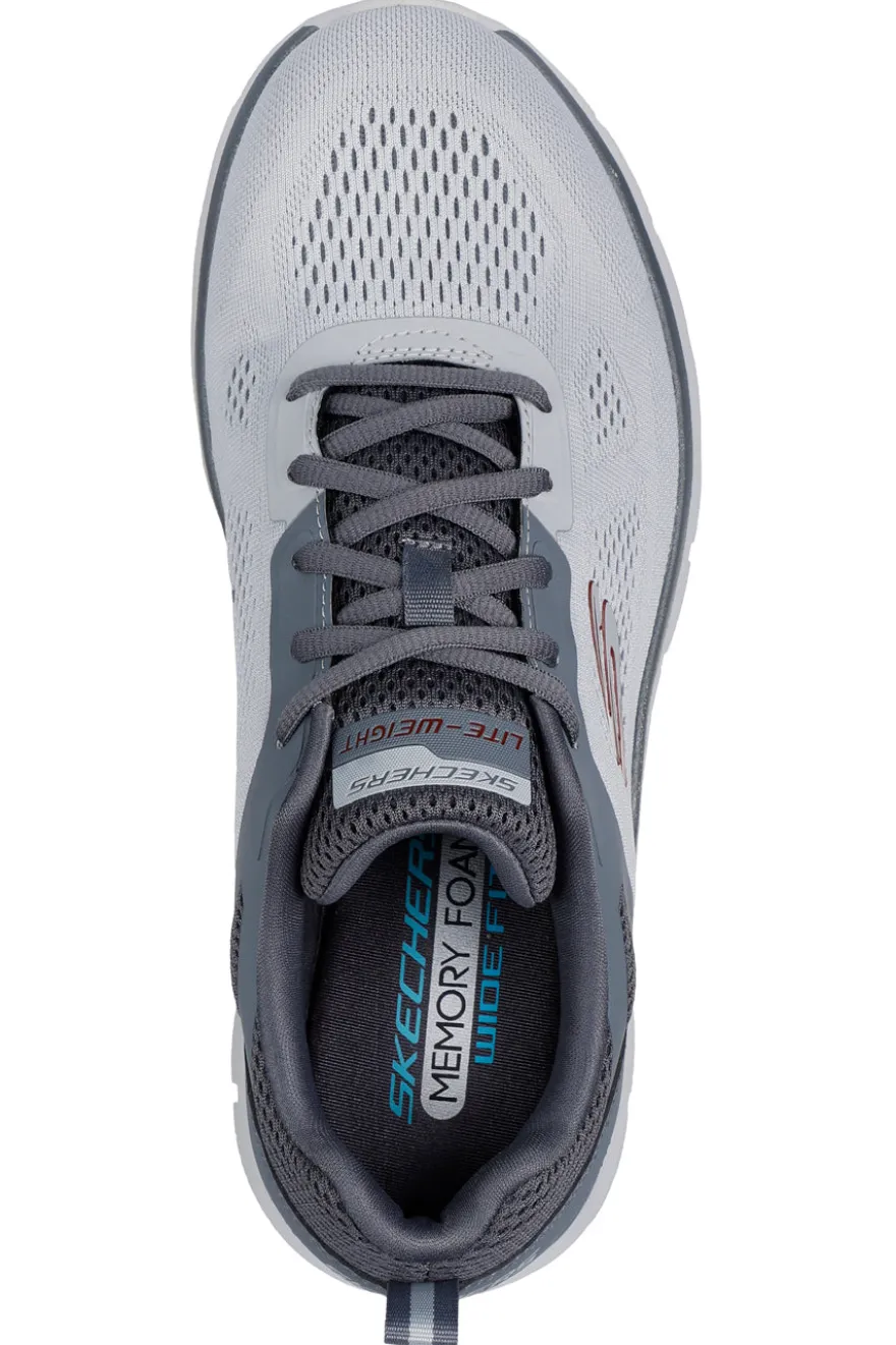 Sneakers Grigie Skechers Track Broader