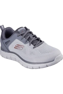 Sneakers Grigie Skechers Track Broader