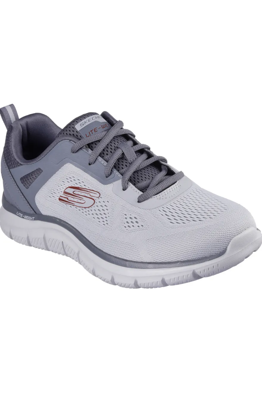 Sneakers Grigie Skechers Track Broader