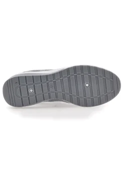 Sneakers Grigie Slip-on Con Zeppa Prima Riga 432