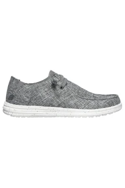 Sneakers Grigie Slip-On Con Goga Mat Arch Skechers Melson Chad