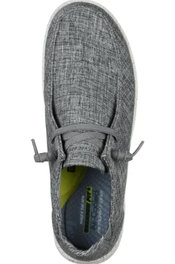 Sneakers Grigie Slip-On Con Goga Mat Arch Skechers Melson Chad