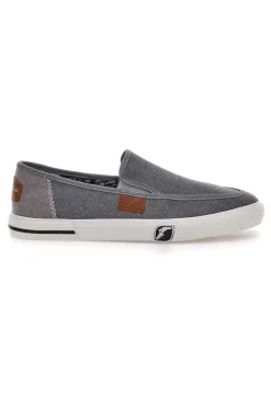 Sneakers Grigie Slip-On In Tela Goodyear 41037