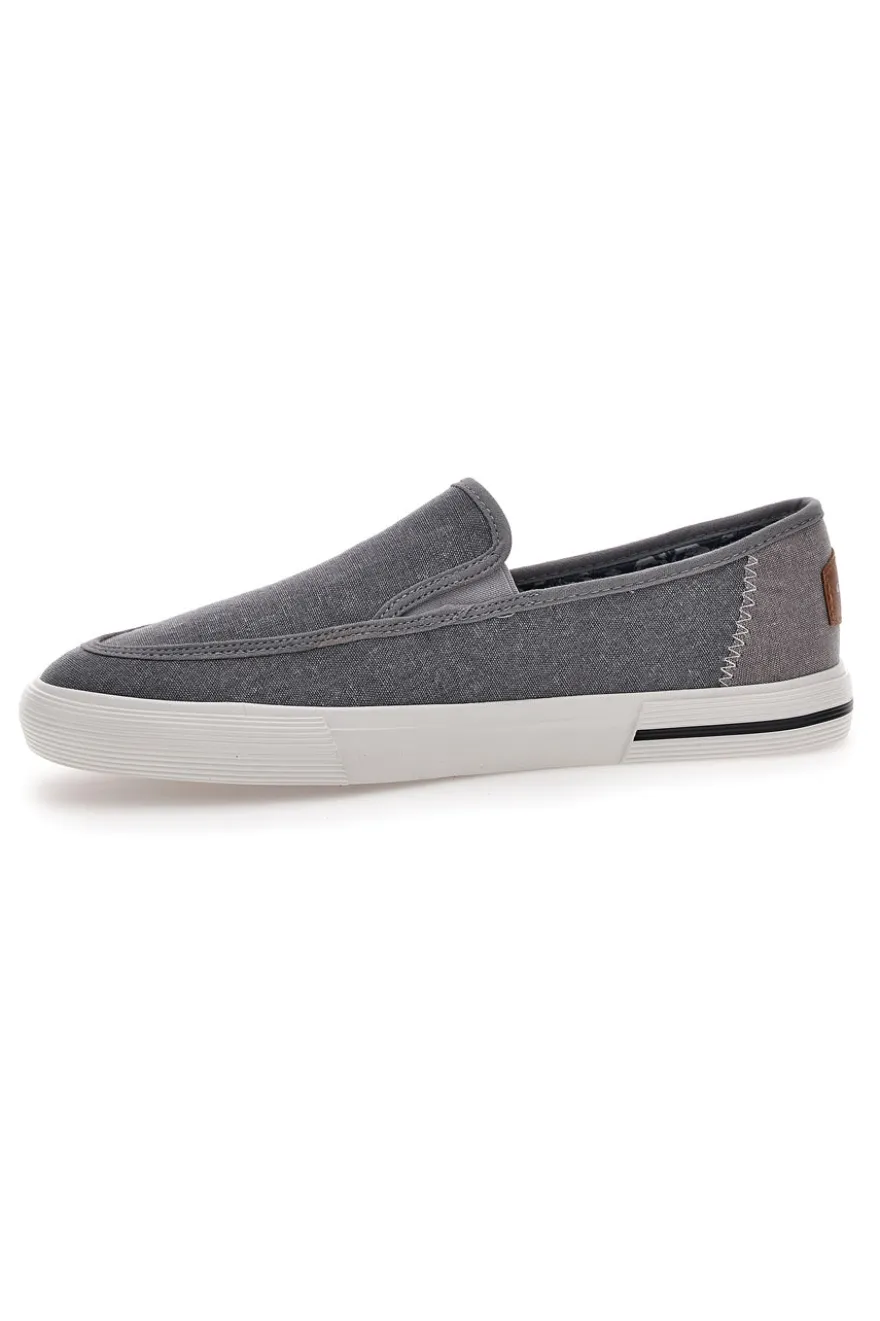 Sneakers Grigie Slip-On In Tela Goodyear 41037