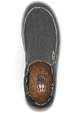 Sneakers grigie slip-on Route 66 RO41817