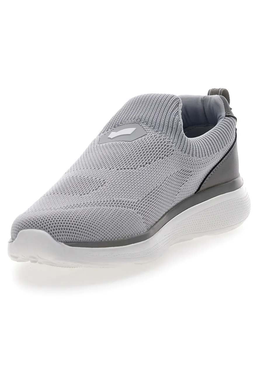 Sneakers Grigie Slip-on Senza Lacci Gas Zanzi Knit