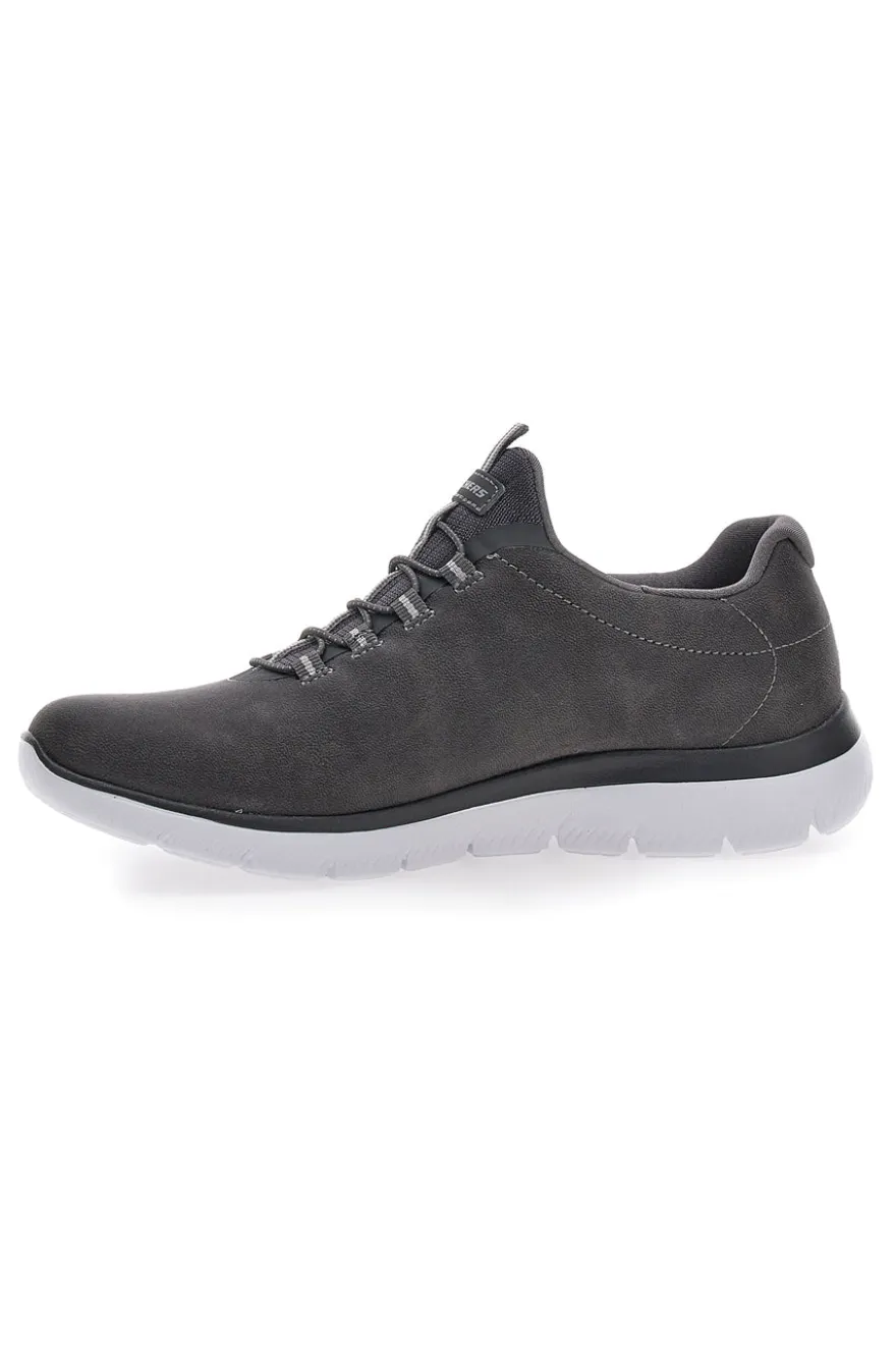 Sneakers Grigie Slip-on Skechers Summits-Itz Bazik