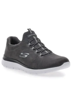 Sneakers Grigie Slip-on Skechers Summits-Itz Bazik