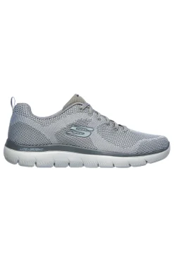 Sneakers grigio chiaro Memory Foam Skechers Summits Brisbane