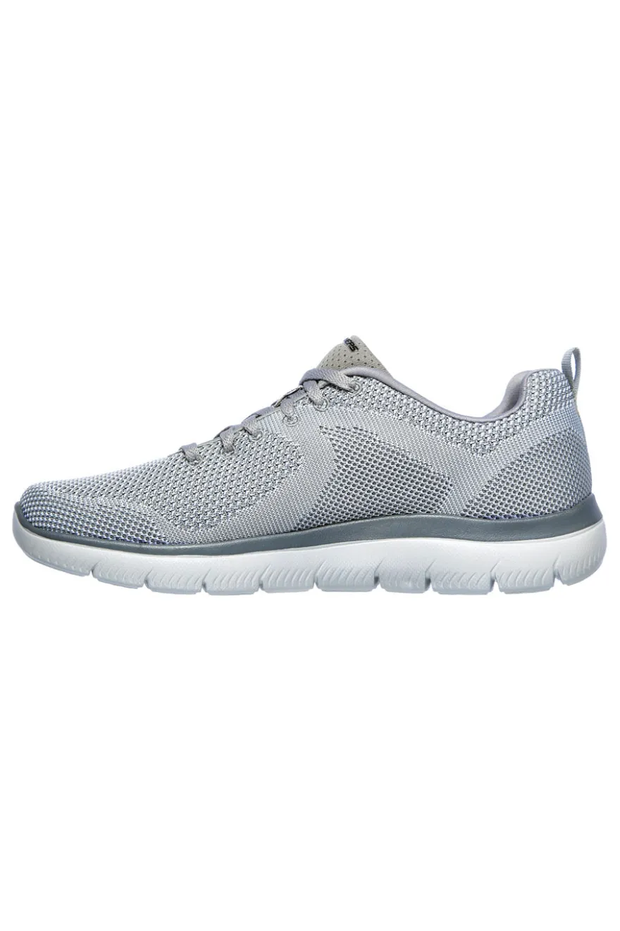 Sneakers grigio chiaro Memory Foam Skechers Summits Brisbane
