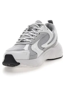 Sneakers grigio con inserti a contrasto Fila FFM0462