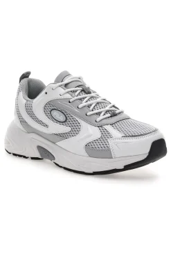Sneakers grigio con inserti a contrasto Fila FFM0462