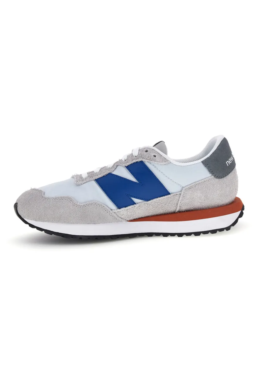Sneakers grigio in pelle e tessuto New balance M2374SC