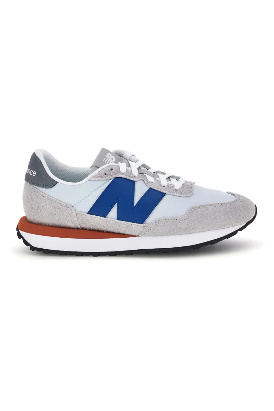 Sneakers grigio in pelle e tessuto New balance M2374SC