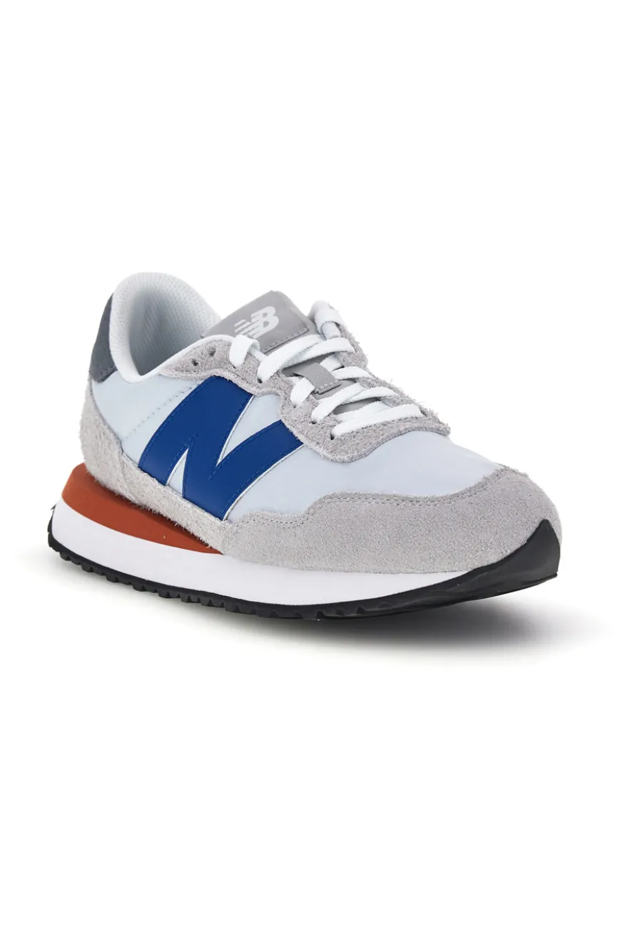 Sneakers grigio in pelle e tessuto New balance M2374SC