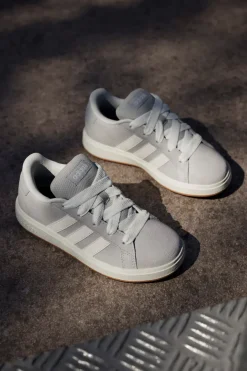 Sneakers Grigio in suede Adidas Grand Court 00s