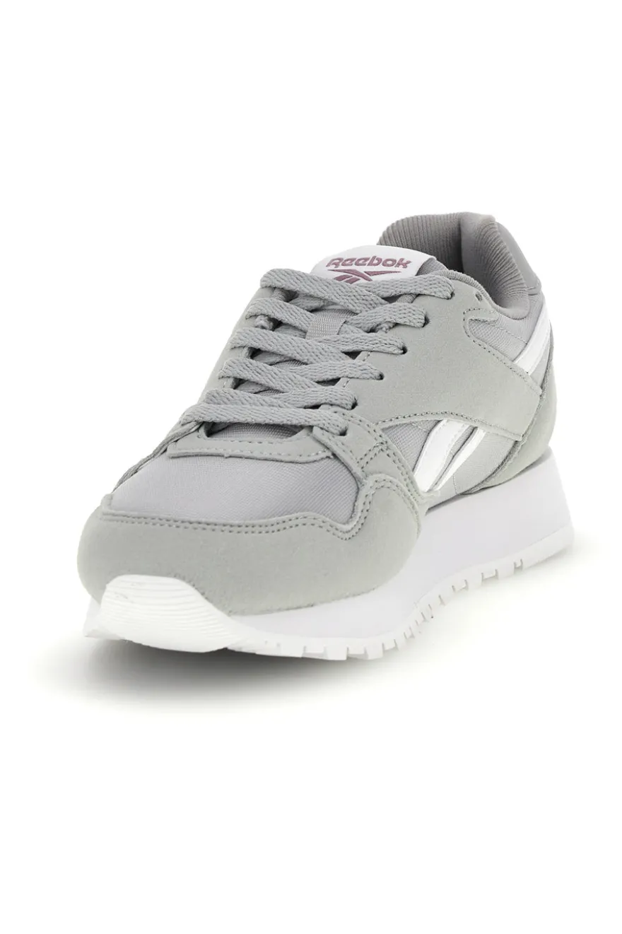 Sneakers grigio in tessuto con inserti sintetici Reebok Prime Event