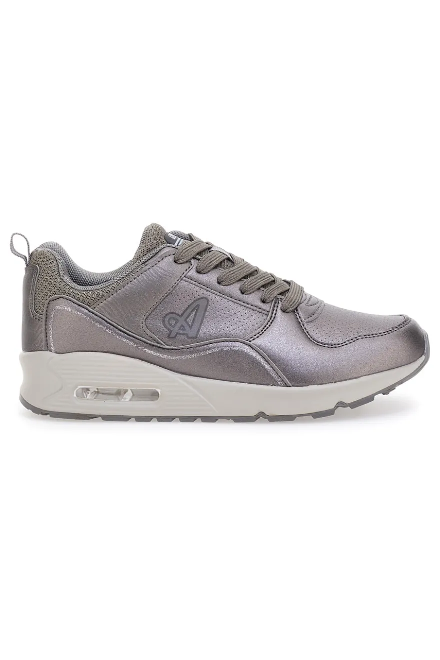 Sneakers grigio metallizzato con memory comfort Australian AU32W111 AIR PLUS