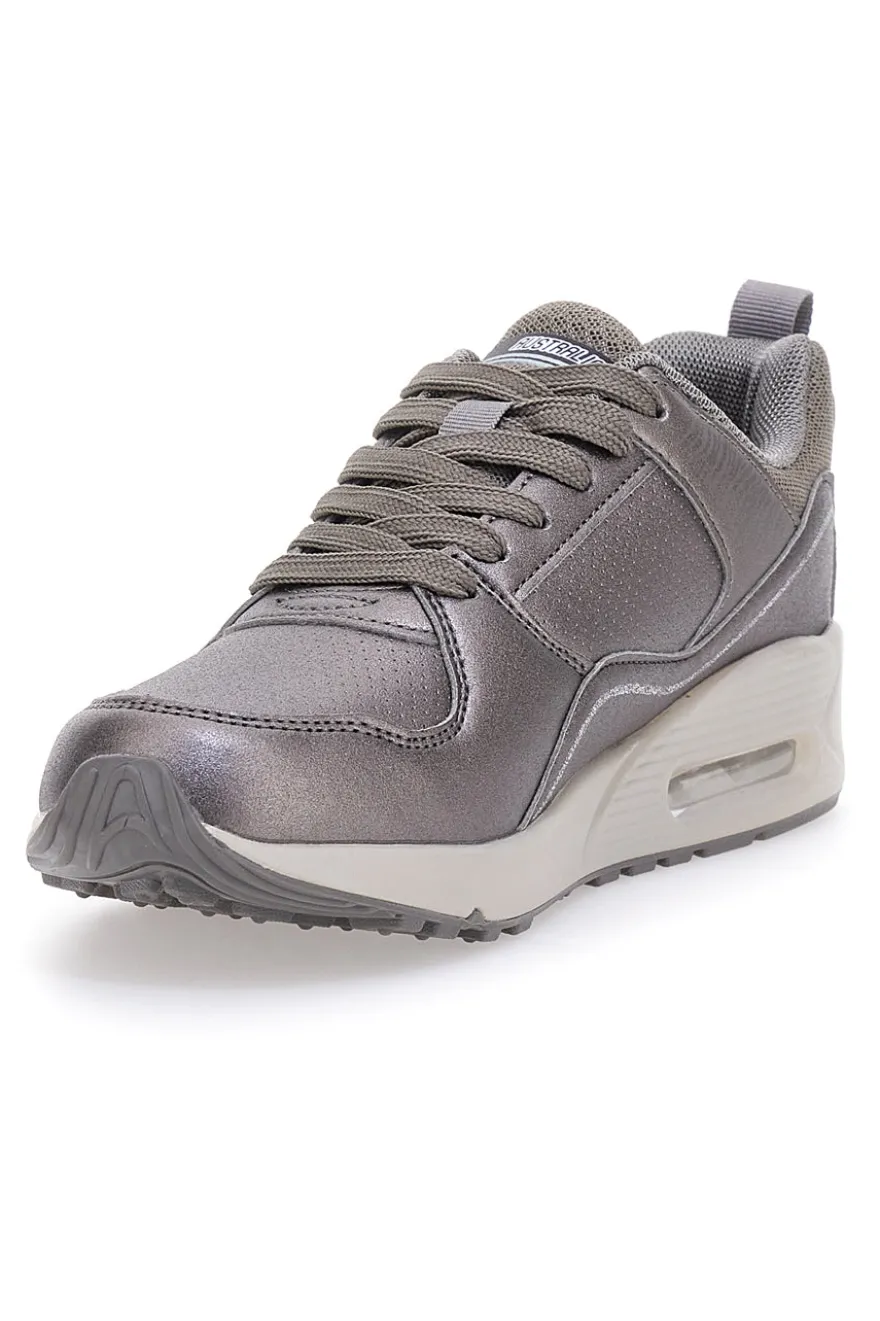 Sneakers grigio metallizzato con memory comfort Australian AU32W111 AIR PLUS