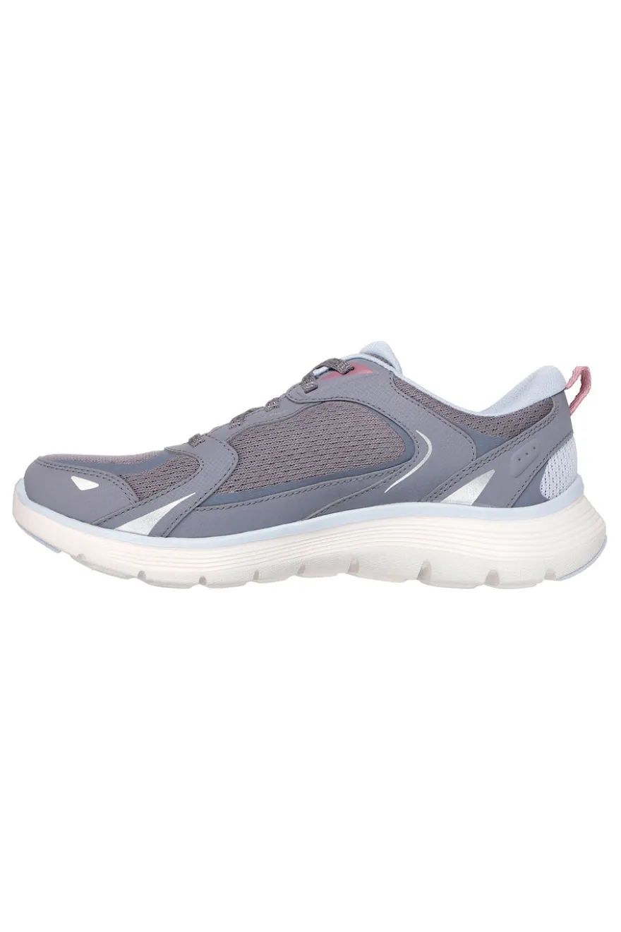 Sneakers grigio polvere in mesh con memory foam Skechers Flex Appeal 5.0 Retro Rush