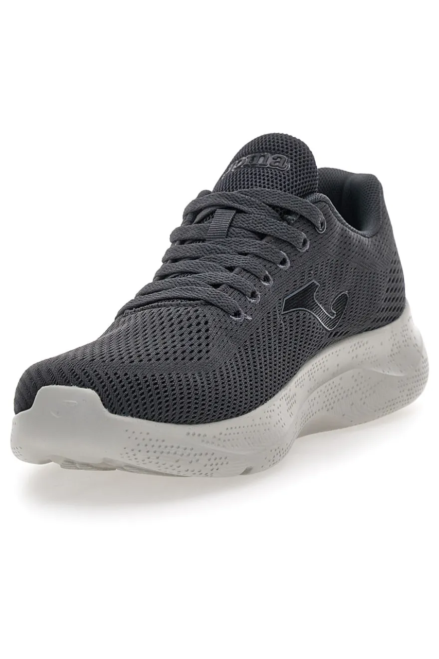 Sneakers grigio scuro con suola chiara e memory foam Joma Corinto Men 2522