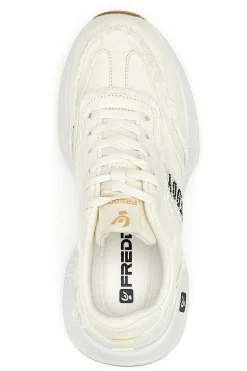 Sneakers in Denim Panna Freddy 7604