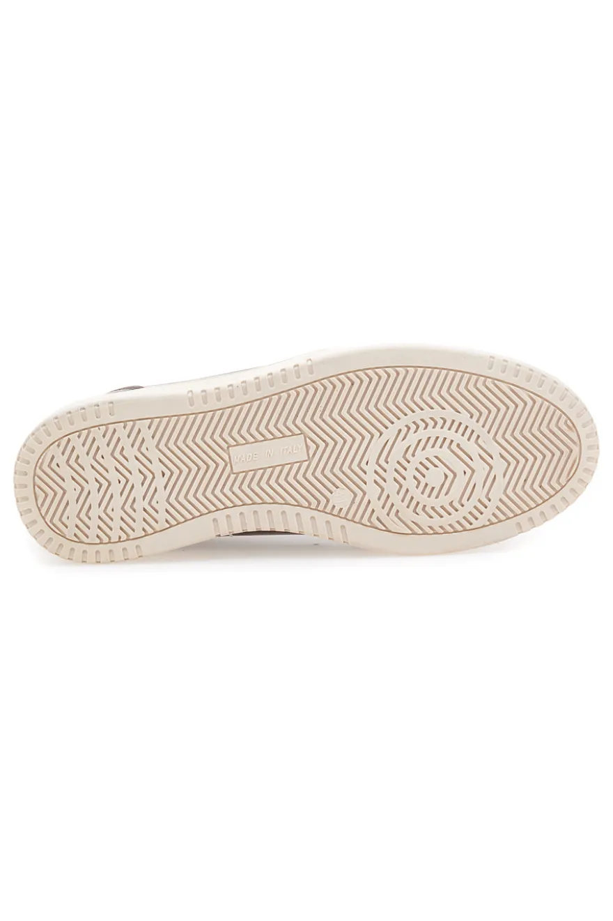 Sneakers in pelle marroni PTR 3001