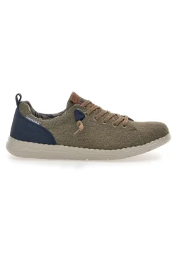 Sneakers in Tela Beige Carrera 11102