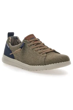 Sneakers in Tela Beige Carrera 11102
