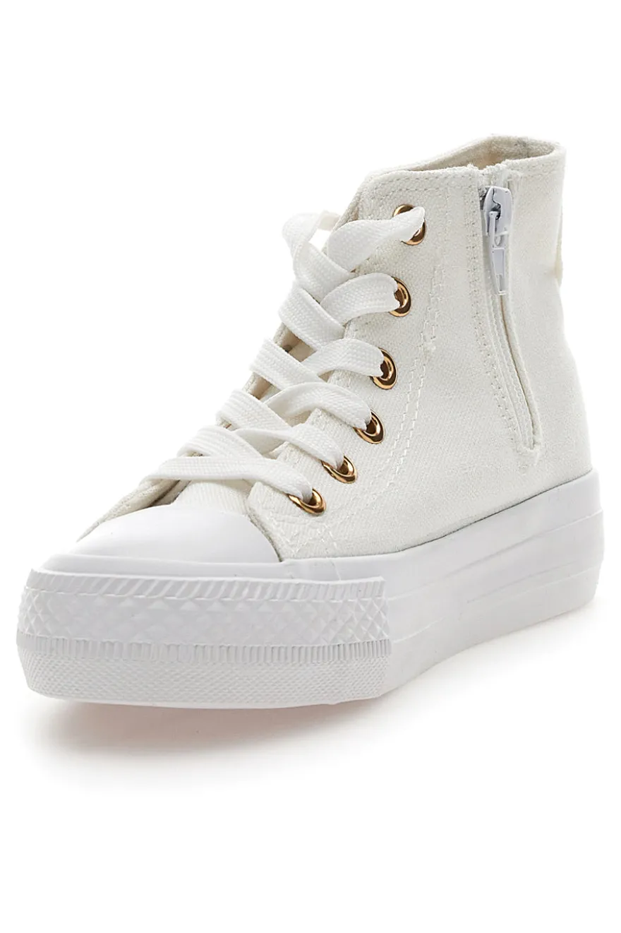 Sneakers in Tela Bianche Energy 107