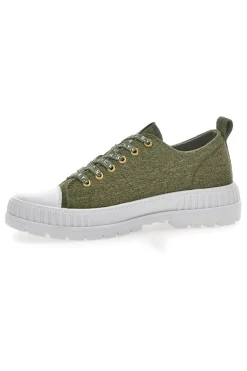 Sneakers in Tela Cotton Belt Dre Low CVS oliva